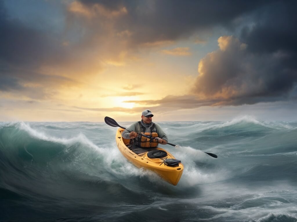 How Much Wind is Too Much for Kayak Fishing